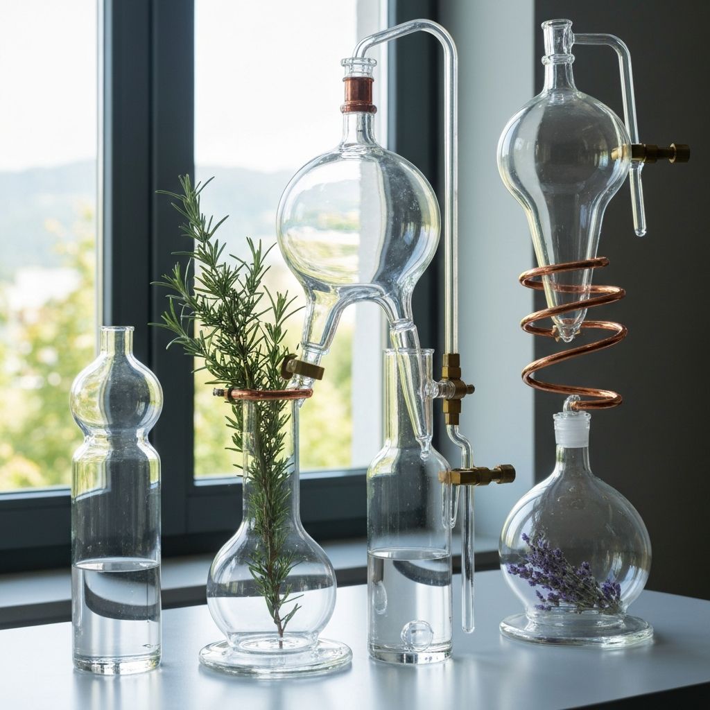 Traditionelle Destillationsausrüstung